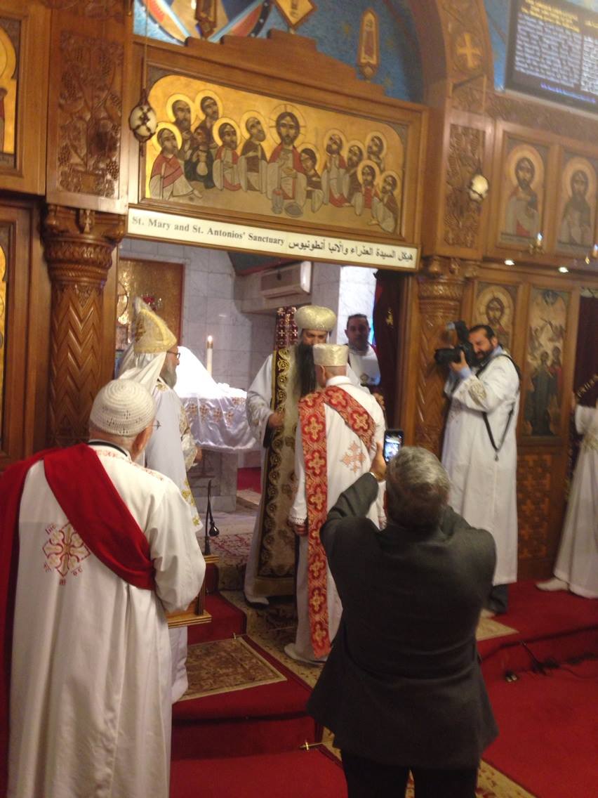 HG Bishop David ordains Deacon Bishoy